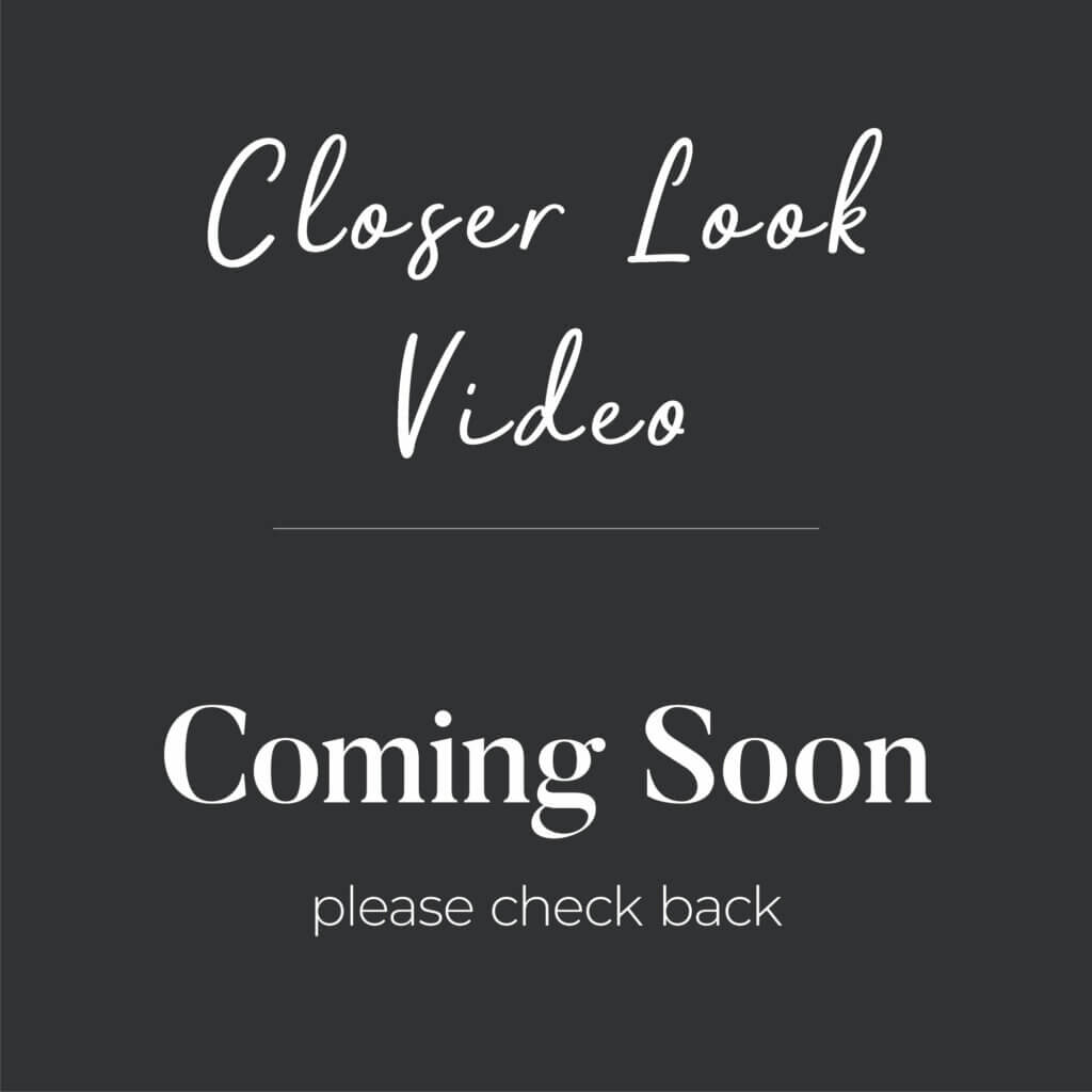 Closer Look Video Coming Soon