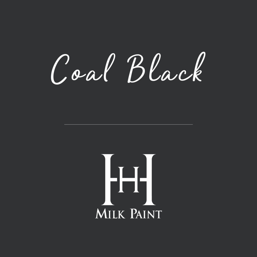 Coal Black Milk Paint