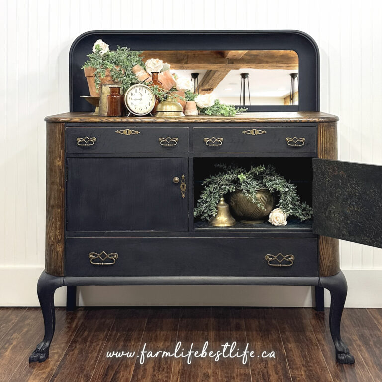 Stately & Sexy— Antique Sideboard