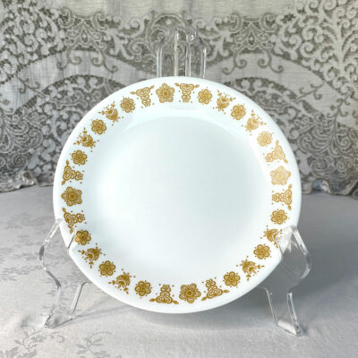 Butterfly Gold Medium Luncheon Plate